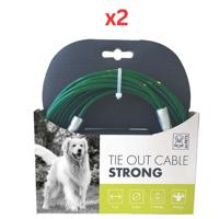 M-Pets Tie Out Cable Strong 9m (Pack of 2)
