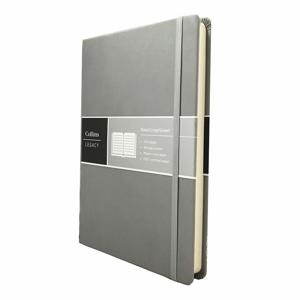 Collins Debden Legacy Feint Ruled A5 Notebook Grey