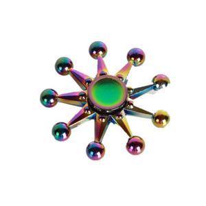 Zinc Ally Night leaves Rotating Fidget Hand Spinner ADHD Autism Reduce Stress Focus Attention Toys