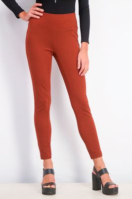Womens Curvy Pull-on Skinny Pants Deep Sienna Womens Curvy Pull-on Skinny Pants Deep Sienna