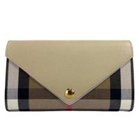 Burberry Hannah Small House Check Coca Leather Crossbody Bag - 16211