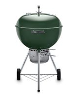 Weber 22 inch Original Kettle Premium Charcoal Grill Green