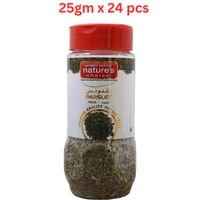Natures Choice Parsley Whole - 25 gm Pack Of 24 (UAE Delivery Only)