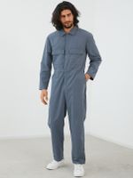 YOINS BASICS Men Fashion Japanese Style Retro One-piece Overalls Jumpsuit - thumbnail