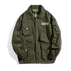 Men's Bomber Jacket Military Tactical Jacket Autumn  Fall Spring Summer Outdoor Quick Dry Lightweight Breathable Sweat wicking Jacket Top Fishing Climbing Running ArmyGreen Black khaki Lightinthebox