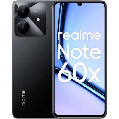 Realme Note 60X, 3GB, 64GB, Marble Black, 4G