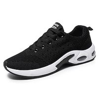 Men's Basketball Shoes Sneakers Casual Classic Outdoor Daily Elastic Fabric Tissage Volant Black Gray Spring Summer miniinthebox - thumbnail