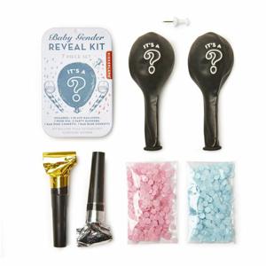 Kikkerland Baby Gender Reveal Kit