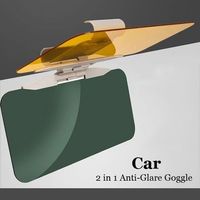 Auto Car 2 In 1 Anti-Glare Prevent Dazzling Day/Night Driving Sun Visor Vision Goggles