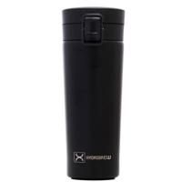 Hydrobrew Insulated Tumbler Water Bottle - Black, 500Ml