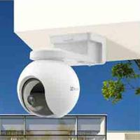 Ezviz CB8 2K Battery Powered Pan/Tilt Wifi Camera, White (EZVIZ CB8 3MP)