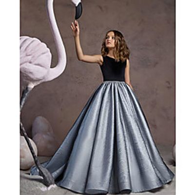 Princess Court Train Flower Girl Dresses Party Polyester Sleeveless Jewel Neck with Pleats Lightinthebox Princess Court Train Flower Girl Dresses Party Polyester Sleeveless Jewel Neck with Pleats Lightinthebox