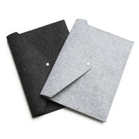 A4 Chemical Felt File Folder Durable Briefcase Document Bag Stationery School Supplies