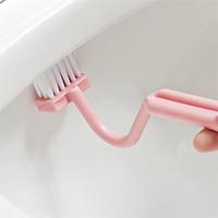 Plastic Toilet Brush With No Dead Corners Creative Long Handle Toilet Cleaning Brush S-Shaped Bathroom Gap Cleaning Brush Lightinthebox