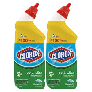 Clorox Toilet Bowl Cleaner Fresh Scent 2 x 709 ml