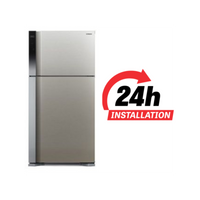 Hitachi 565Ltrs Inverter Refrigerator, RV715PUK7KPSV, Pure Silver Color