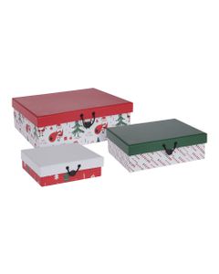 Homesmiths Christmas Gift Box Set Of 3