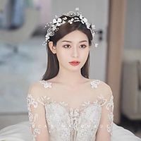 Beach Outdoor Photo Accessories Handmade Flower Styling Hair Accessories Mori Bridal Jewelry Show Headdress Lightinthebox - thumbnail