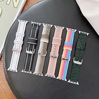 1PC Smart Watch Band Compatible with Apple iWatch 38/40/41mm 42/44/45mm Canvas Adjustable Rugged Stainless Steel Buckle Sport Band for iWatch Smartwatch Strap Wristband for Series 7 / SE / 6/5/4/3/2/1 miniinthebox - thumbnail