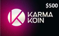 Karma Koin US $500 (Instant E-mail Delivery)