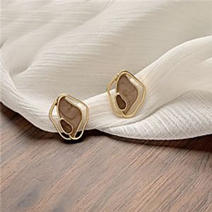 s925 silver needle korean temperament simple retro ins style artistic earrings personality elegant girl earrings f201 Lightinthebox
