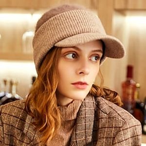 Fashion Casual 100% Wool Hats with Imitation Pearl / Trim 1PC Casual / Holiday Headpiece/Congratulations/Anniversary Headwear miniinthebox