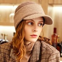 Fashion Casual 100% Wool Hats with Imitation Pearl / Trim 1PC Casual / Holiday Headpiece/Congratulations/Anniversary Headwear miniinthebox - thumbnail