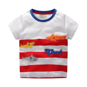 Shark Baby Boys Short Sleeve Tees