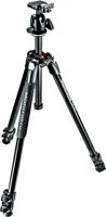 Manfrotto 290 Xtra Aluminum 3-Section Tripod Kit With Ball Head (Mk290Xta3-Bhus),Black, B013JS85E2