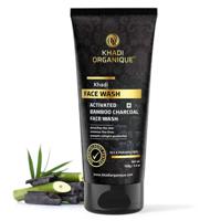 Khadi Organique Activated Charcoal Face Wash (SLS & Paraben Free) 100g