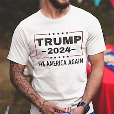 Letter  Number Black White Army Green T shirt Tee Men's Graphic Cotton Blend Shirt Sports Classic Shirt Short Sleeve Comfortable Tee Sports Outdoor Holiday Summer Fashion Designer Clothing S M L XL Lightinthebox