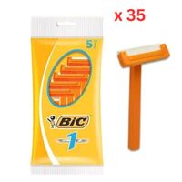 Bic 1 Sensitive Disposable Razor - Pouch - 5+1 Free X 35