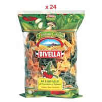 Divella Farfalle Tricolor Pasta - 24X500G