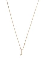 Harfi Zain Necklace Medium Solid Diamond Dot Plus 1 Solitaire - thumbnail