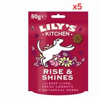 Lily'S Kitchen Organic Rise & Shine Bake Treats For Dogs (80G) (Pack Of 5) - thumbnail