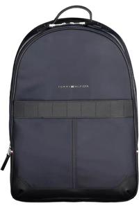 Tommy Hilfiger Blue Polyester Backpack (TO-20402)