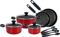 Prestige Non stick cookware Set 12 Piece Red - PR20486