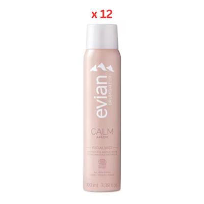 Evian Brumisateur Mist Calm 100Mlx12