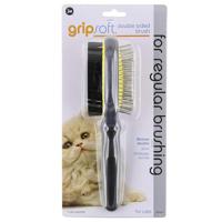 Petmate Jw Gripsoft Double-Sided Cat Grooming Brush