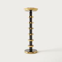 Metallic Pillar Candleholder