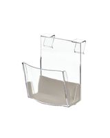 The Home Edit Hanging Hair Tool Organizer Clear & Grey