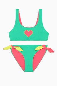 Reversible Heart Bikini Set