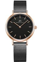 Kenneth Scott Women's Analog Black Dial Watch - K22519-KMBB