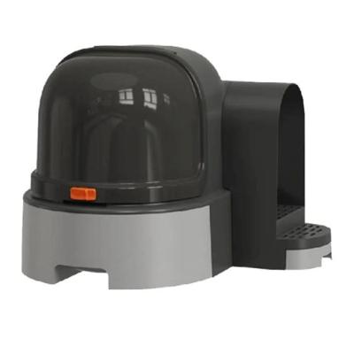 Pakeway Star Tunnel Cat Litter Box Grey -53X60X43 Cm