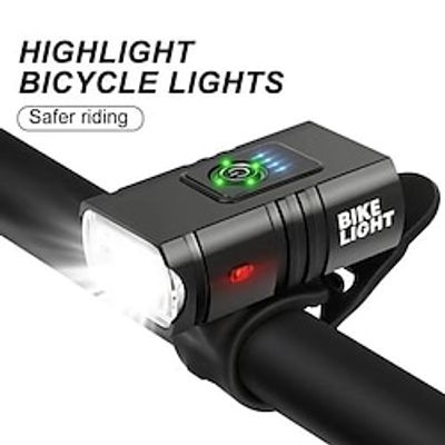 Bike Light, 1000 Lumens Super Bright Bicycle Light 10 Modes USB Rechargeable Bike Headlight Tail Light Set, Waterproof Safety Bike Front Rear Light for Road, Mountain, Night Riding Lightinthebox Bike Light, 1000 Lumens Super Bright Bicycle Light 10 Modes USB Rechargeable Bike Headlight Tail Light Set, Waterproof Safety Bike Front Rear Light for Road, Mountain, Night Riding Lightinthebox