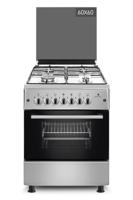 Gratus Bright Series 60 × 60 Full Gas Free Standing Cooker Euro Burners - GGR64FRTS1