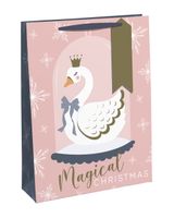Homesmiths Christmas Cute Swan Large Bag