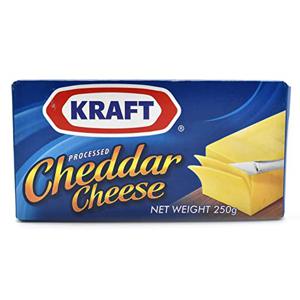 Kraft Cheddar Cheese Block 250Gm