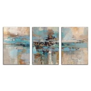3 Panels Wall Art Canvas Prints Painting Artwork Picture HD Abstract Home Decoration Dcor Stretched Frame Ready to Hang Lightinthebox