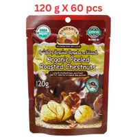 Castanea Organic Peeled Roast (Pack Of 60 X 120g)